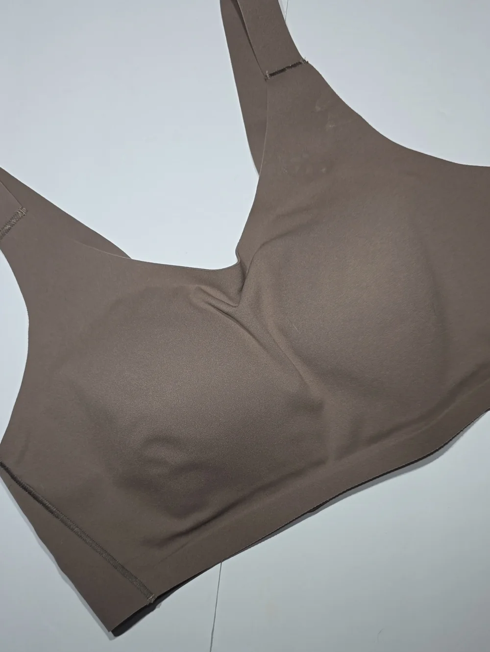 SPANX Smooth Wireless Bralette in Brown Taupe Size 38C